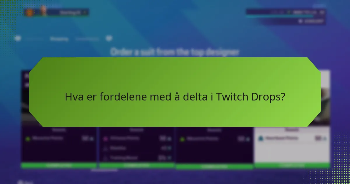 Hvordan kobler jeg Twitch-kontoen min for Drops?