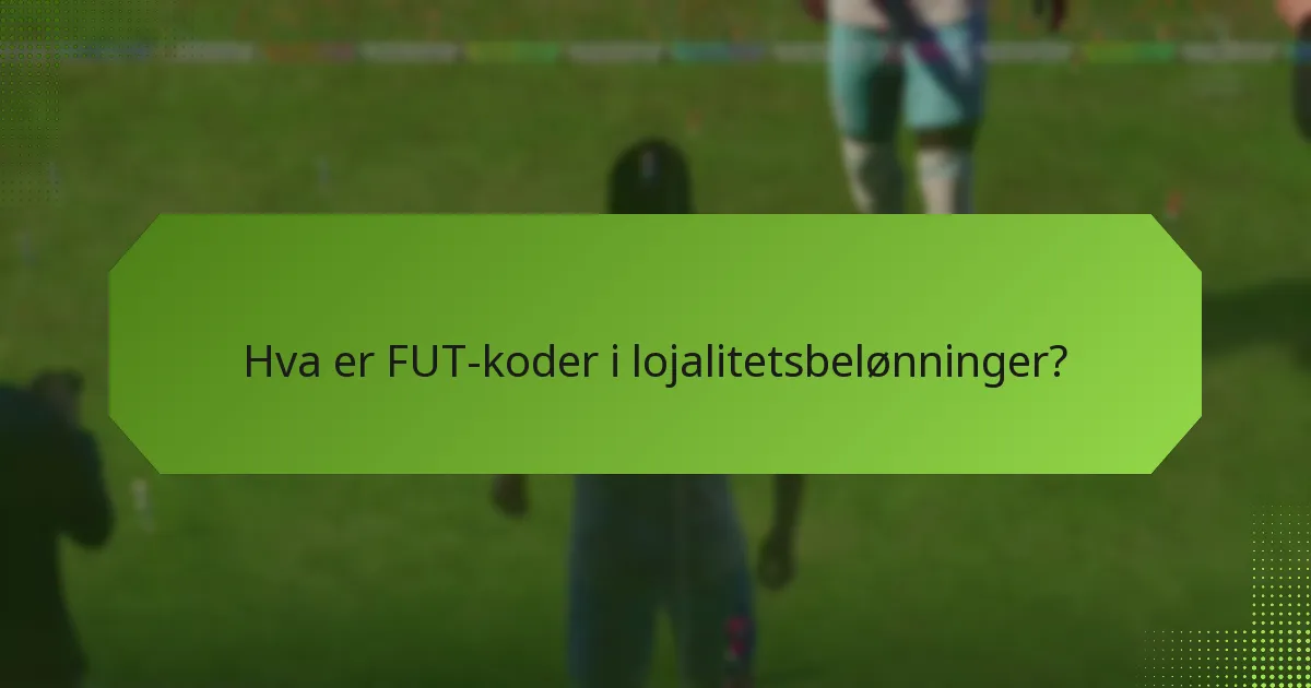Hvordan innløse FUT-koder?
