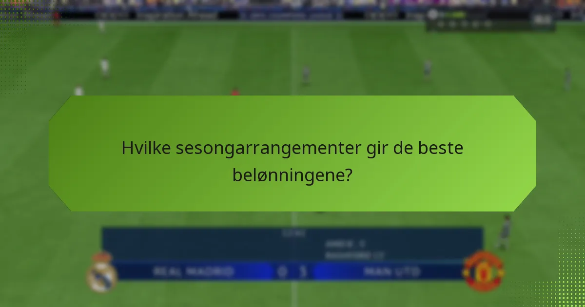 Hvordan løse inn FUT-koder for sesongarrangementer?