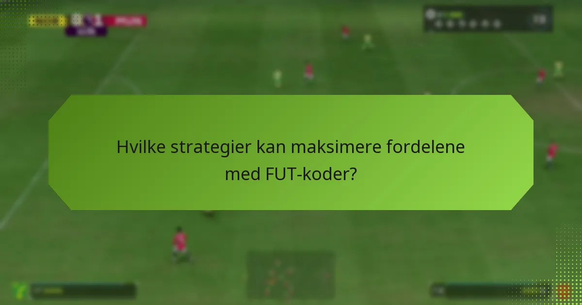 Hvordan bruke FUT-koder i FIFA Ultimate Team?